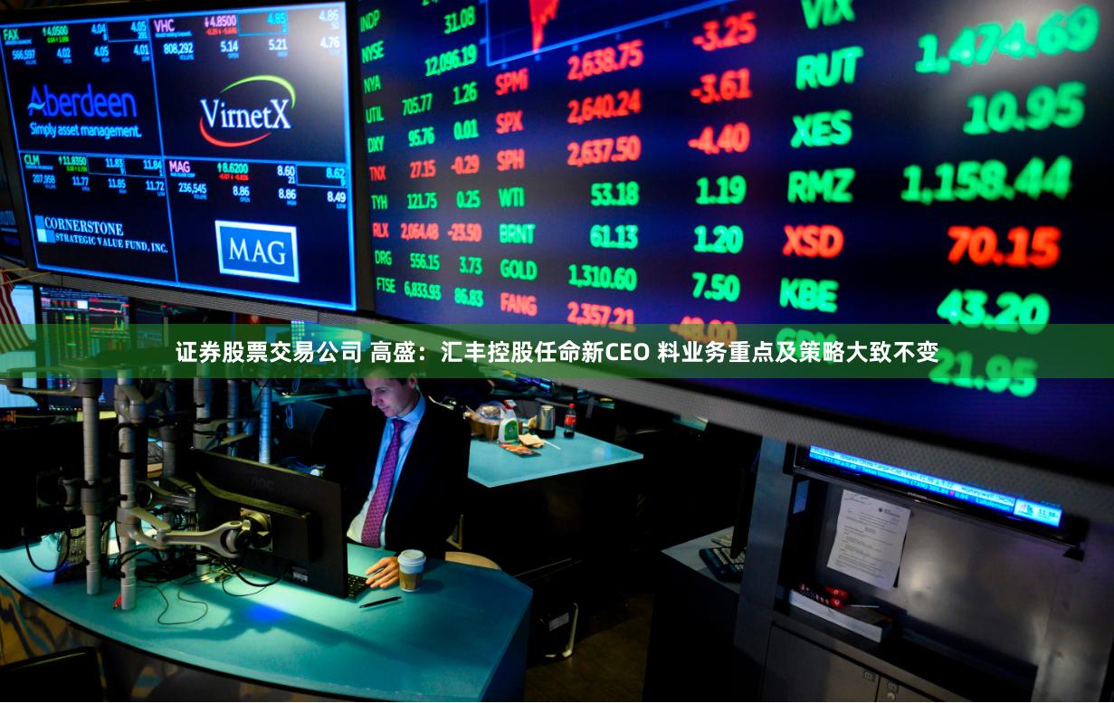 证券股票交易公司 高盛：汇丰控股任命新CEO 料业务重点及策略大致不变